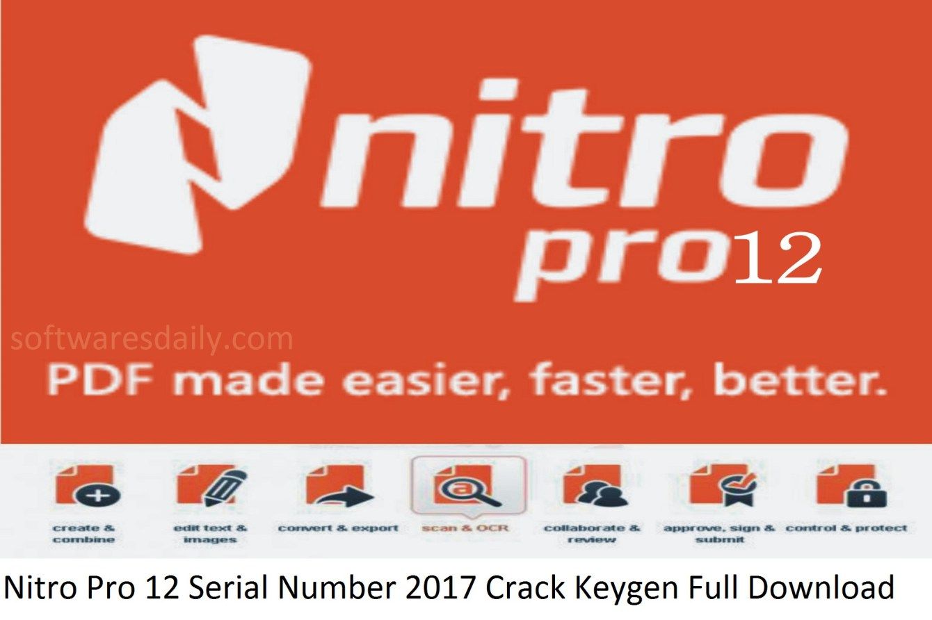serial number nitro pro